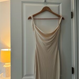 Tiger Mist Cream Long, Formal Dress